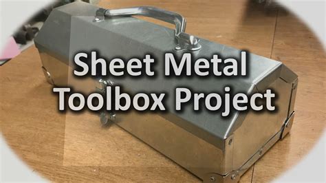 build sheet metal tool box|homemade sheet metal tools.